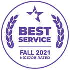 best service fall 2021 nicejob rated